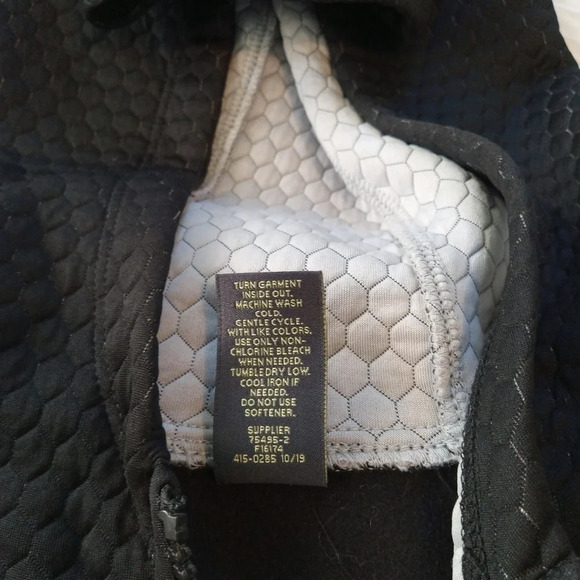 Xercion womans black fleece zipup jacket Sz 3Xl - Picture 8 of 8